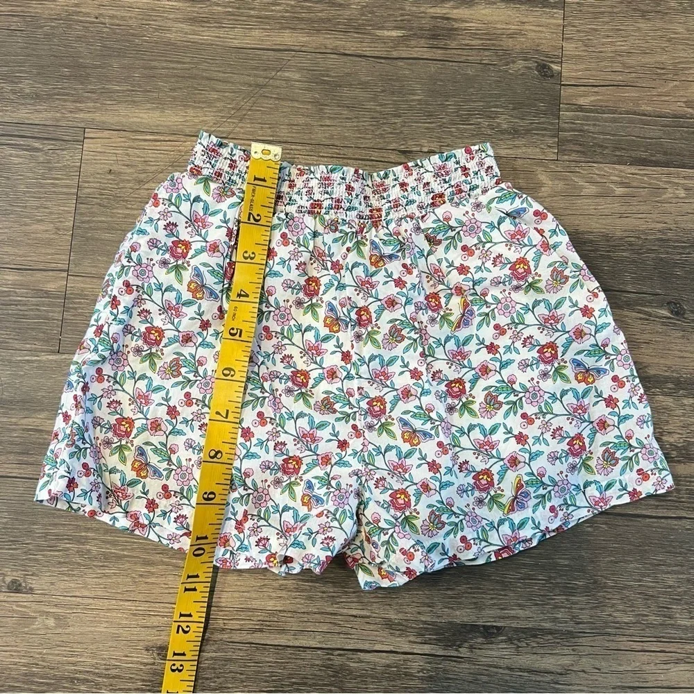 Gap Baby Kids Girls Floral Elastic Band Pull On Shorts Size 4